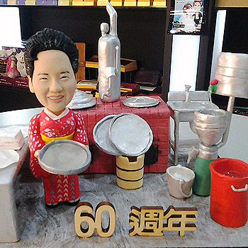 豆皮工廠公仔場景組(含防塵框)